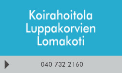 Luppakorvien Lomakoti Vuorio Virpi / Koirahoitola Luppakorvien Lomakoti logo